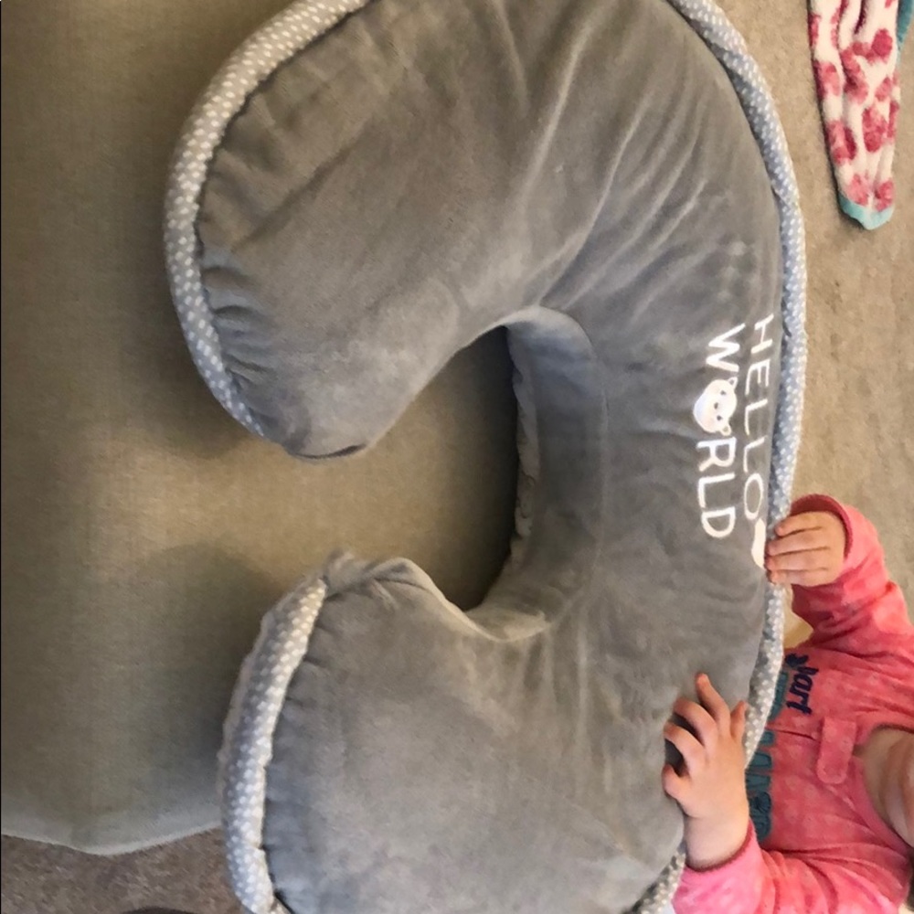 Boppy with cover